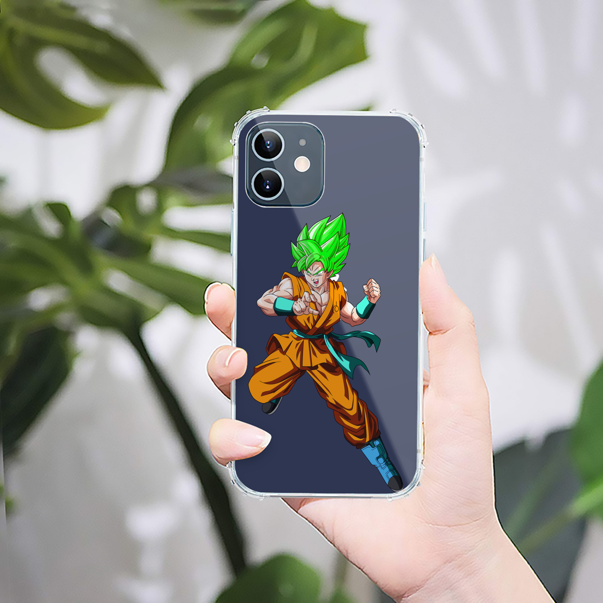 （画像用） ドラゴンボール 孫 悟飯（そんごはん）DRAGON BALL Son Gohan 【iPhone 12シリーズ対応】透明スマホケース（クリアソフトケース）